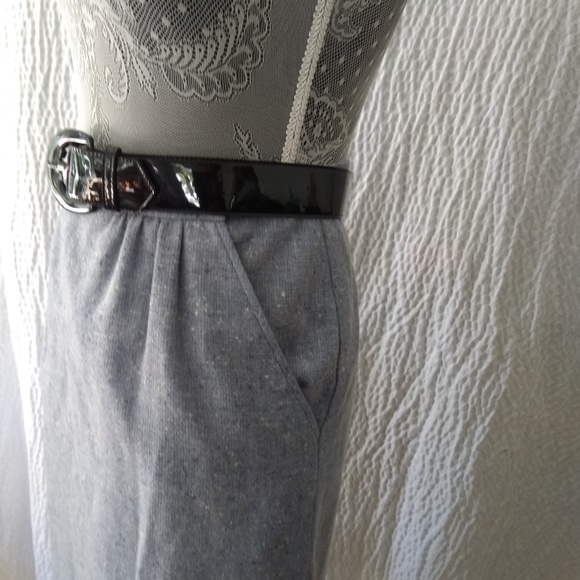Vintage Country Suburbans Light Blue Wool skirt - Picture 2 of 7